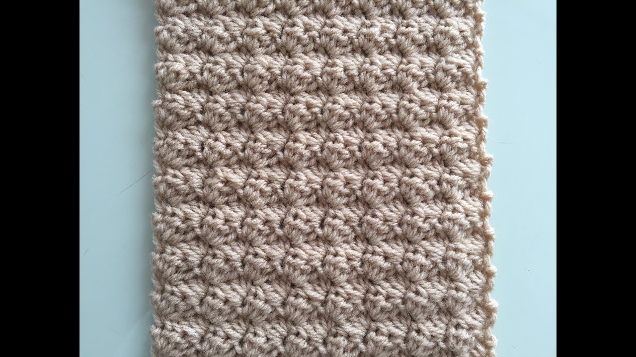 ~CROCHET COMBO STITCH ~| ONE ROW REPEAT | Great for Blankets, Scarfs or Hats ~BEGINNER STITCH LEVEL