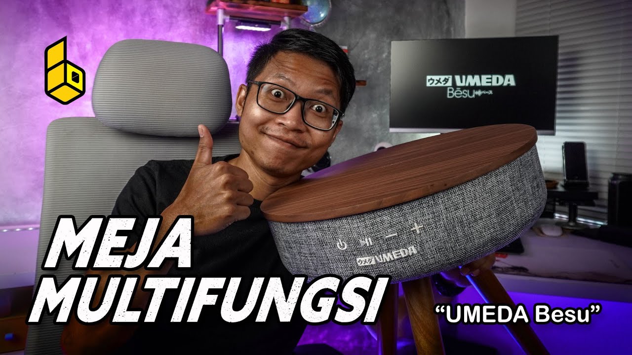 UMEDA BESU Review! Speaker Meja Nan Ganteng & Fungsional. Banyak Fiturnya!🔥