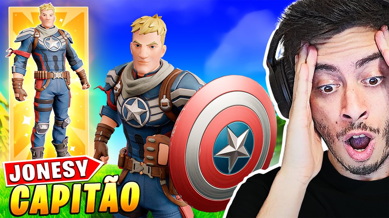 O CAPITÃO JONES FICOU SENSACIONAL!