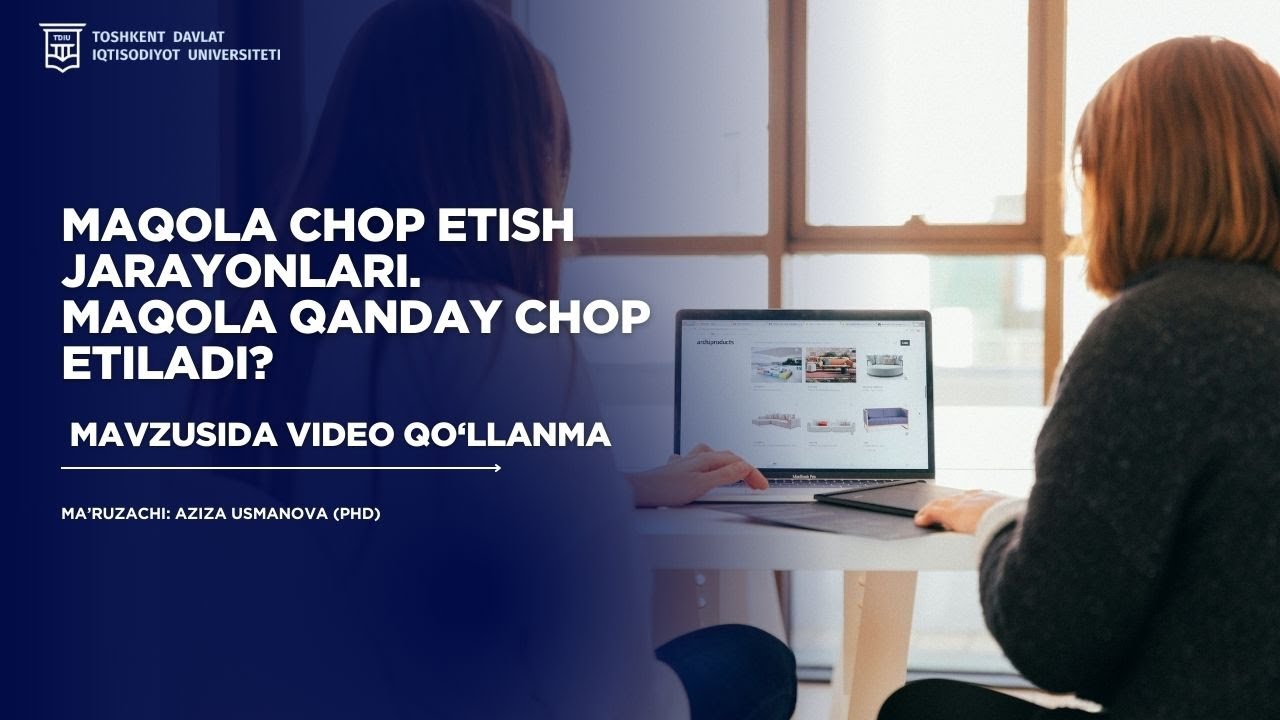 Maqola chop etish jarayonlari. Maqola qanday chop etiladi?