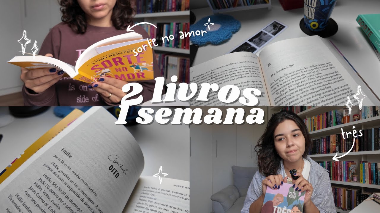 vlog: lendo 2 livros em 1 semana