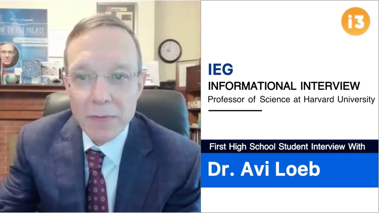 First High School Student Interview with Avi Loeb