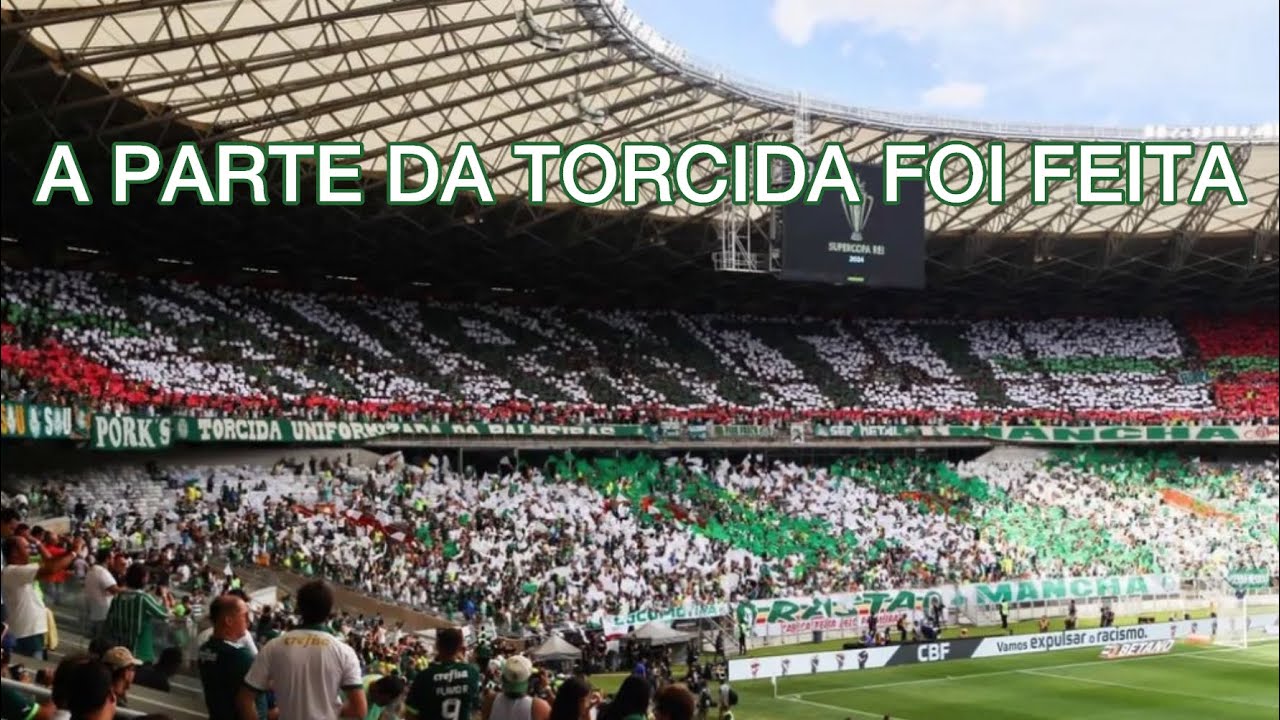 ESCOLA DE ARQUIBANCADA! MANCHA VERDE DÁ AULA, MAS PALMEIRAS VACILA NOS PÊNALTIS DA SUPERCOPA - #225