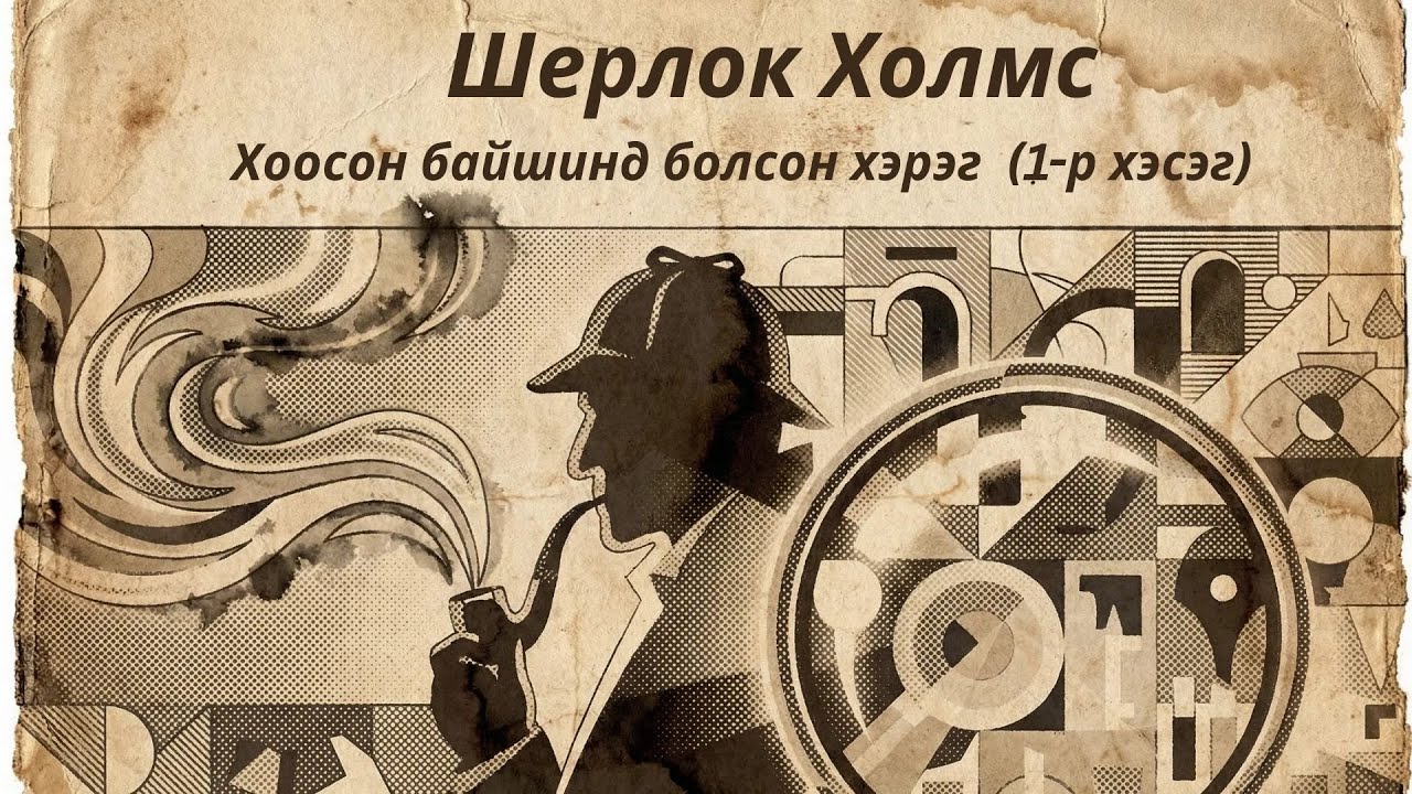 Шерлок Холмс: Хоосон байшинд болсон хэрэг 1-р хэсэг