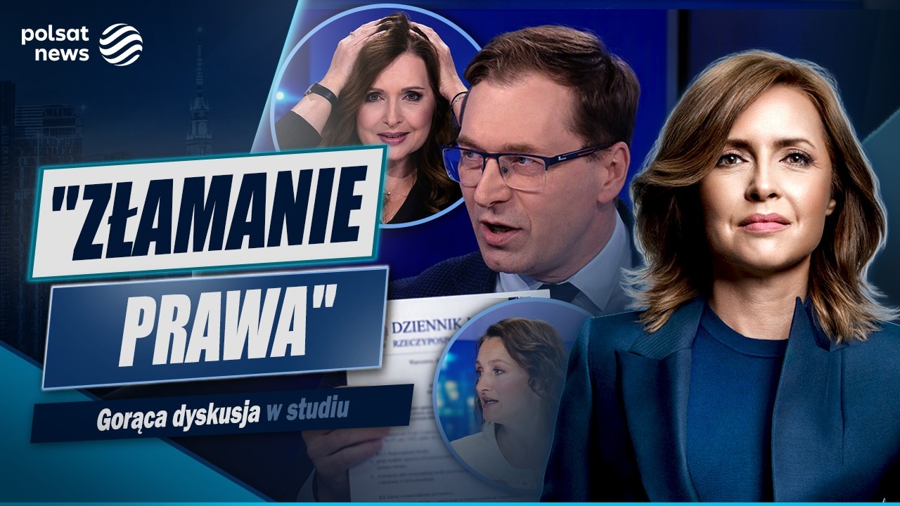 Burzliwa debata w studiu. 