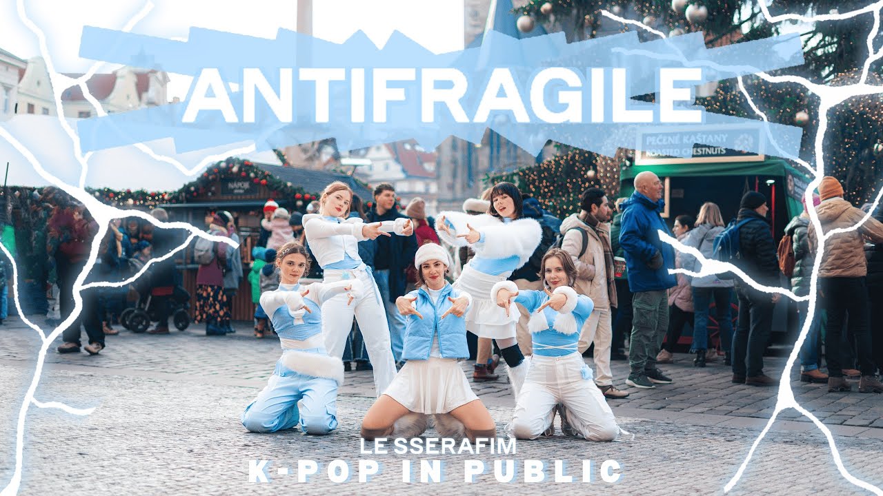 [🎄CHRISTMAS 🎄K-POP IN PUBLIC PRAGUE | ONE TAKE] - LE SSERAFIM (르세라핌) -‘ANTIFRAGILE’ — cover by NEVEN