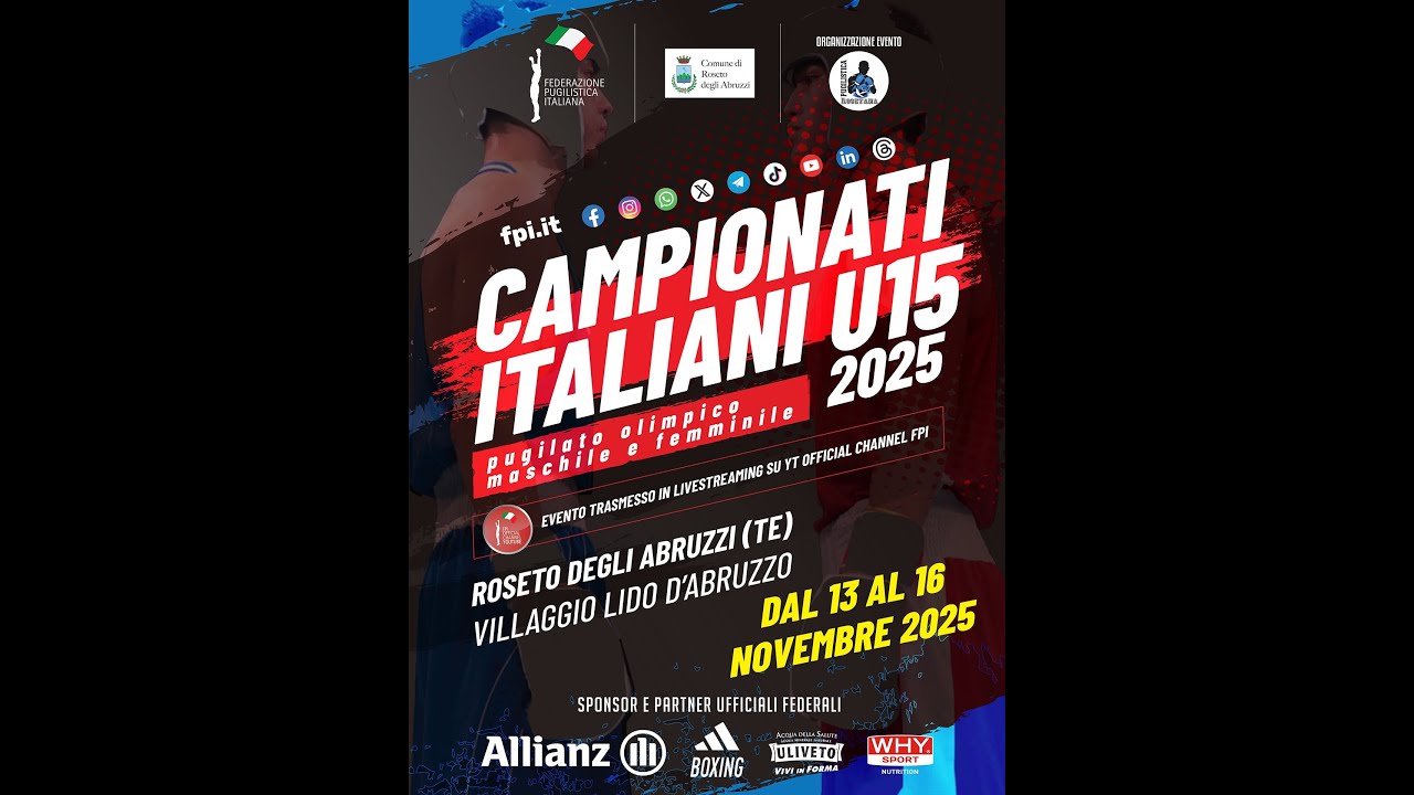 CAMPIONATI ITALIANI U15 M/F 2025 | FINALS RING A