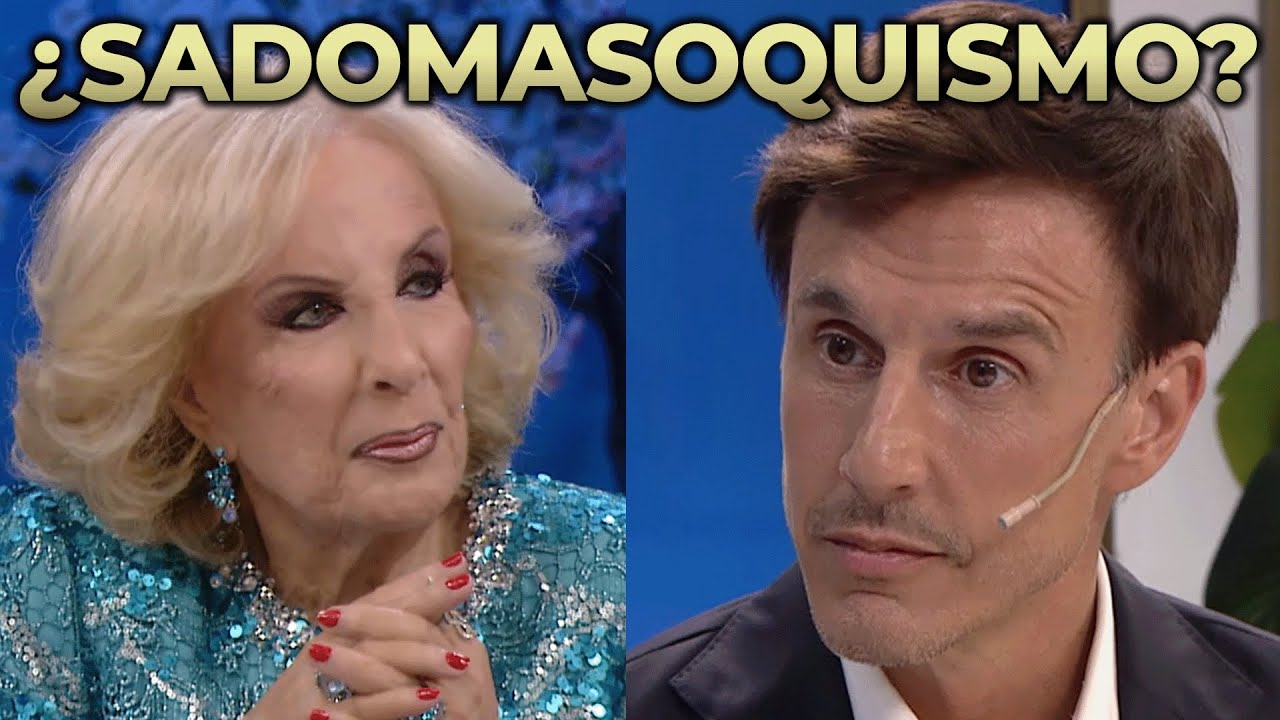&iquest;Roberto Garc&iacute;a Morit&aacute;n particip&oacute; de una fiesta sadomasoquista? Chispas en la #mesaza de Mirtha