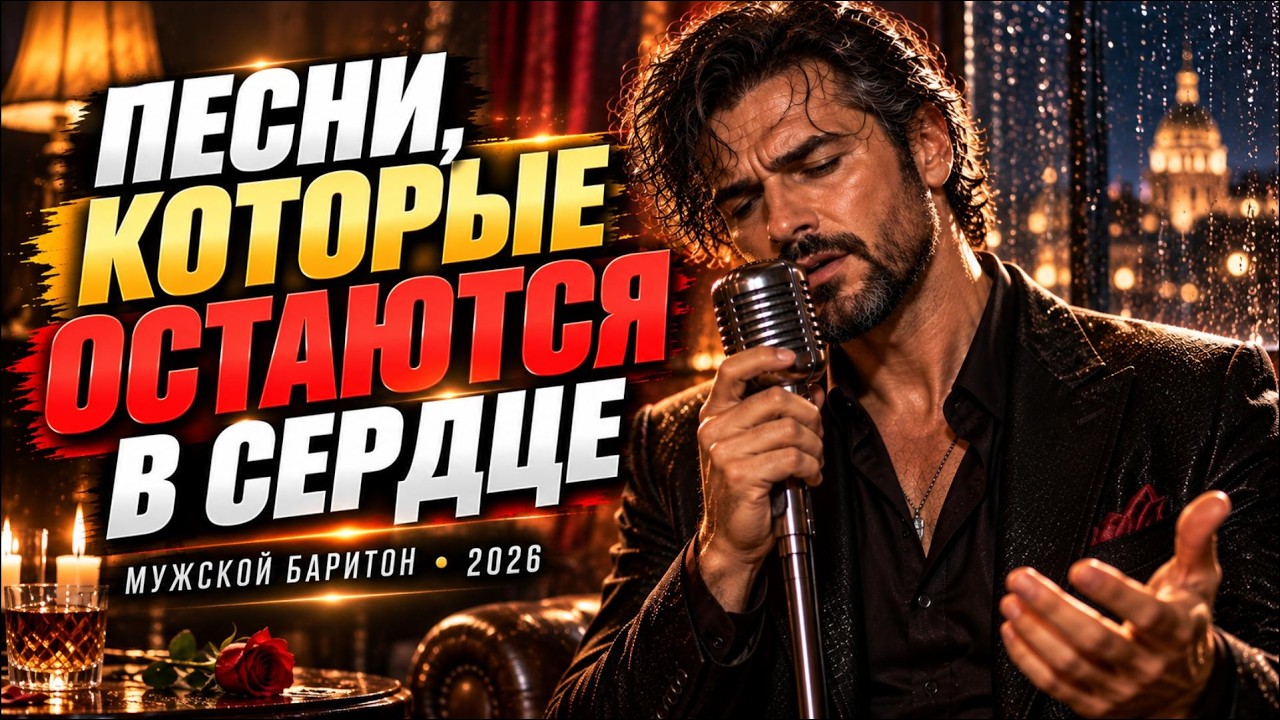 ❤️ ПЕСНИ, КОТОРЫЕ ВОЗВРАЩАЮТ ВОСПОМИНАНИЯ | Мужской Баритон &bull; Премьера 2026