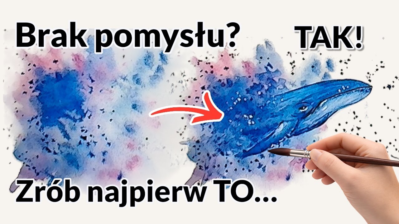 Nie masz pomysłu na obraz? Masz blokadę twórczą? Ten jeden krok sprawi, że się rozmalujesz :)
