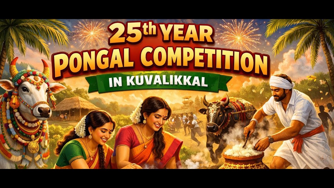 25-வது பொங்கல் விளையாட்டு விழா-17-01-2026 | 25-வது ஆண்டு பொங்கல் போட்டிகள் | Kuvalikkal Pongal Game