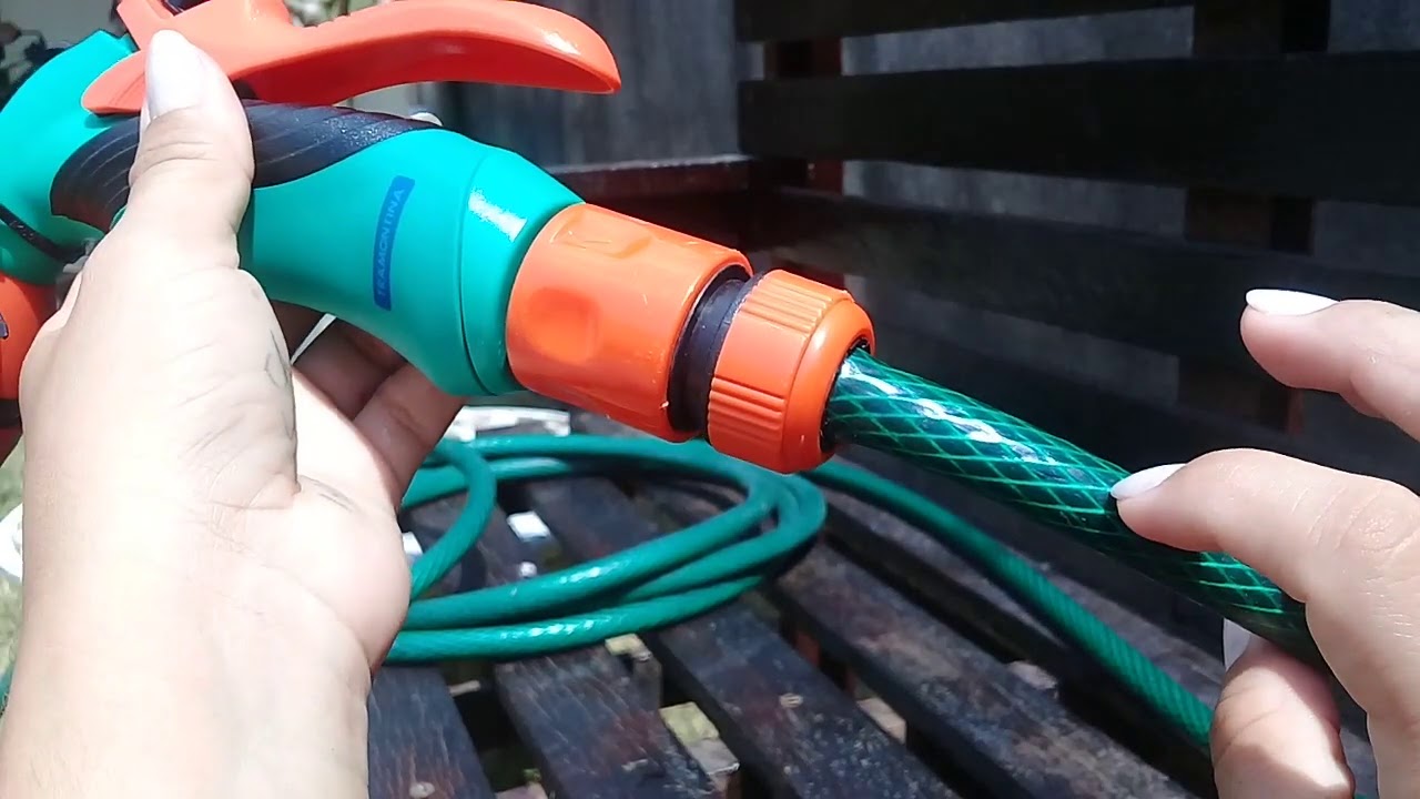 VOCÊ PRECISA TER ISSO NO SEU JARDIM! RESENHA DA HIDROPISTOLA MULTIFUNCIONAL