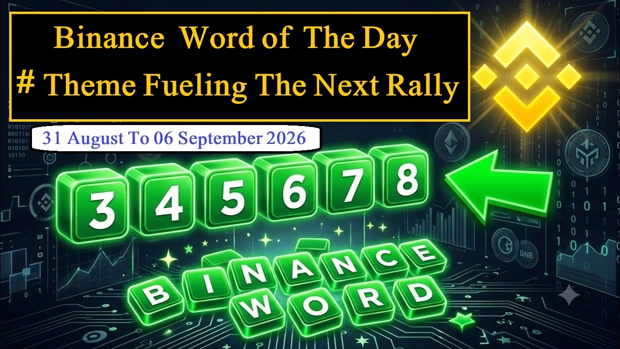 Theme Fueling The Next Rally WOTD | Binance Crypto WODL Answers Today | All Letters WOTD