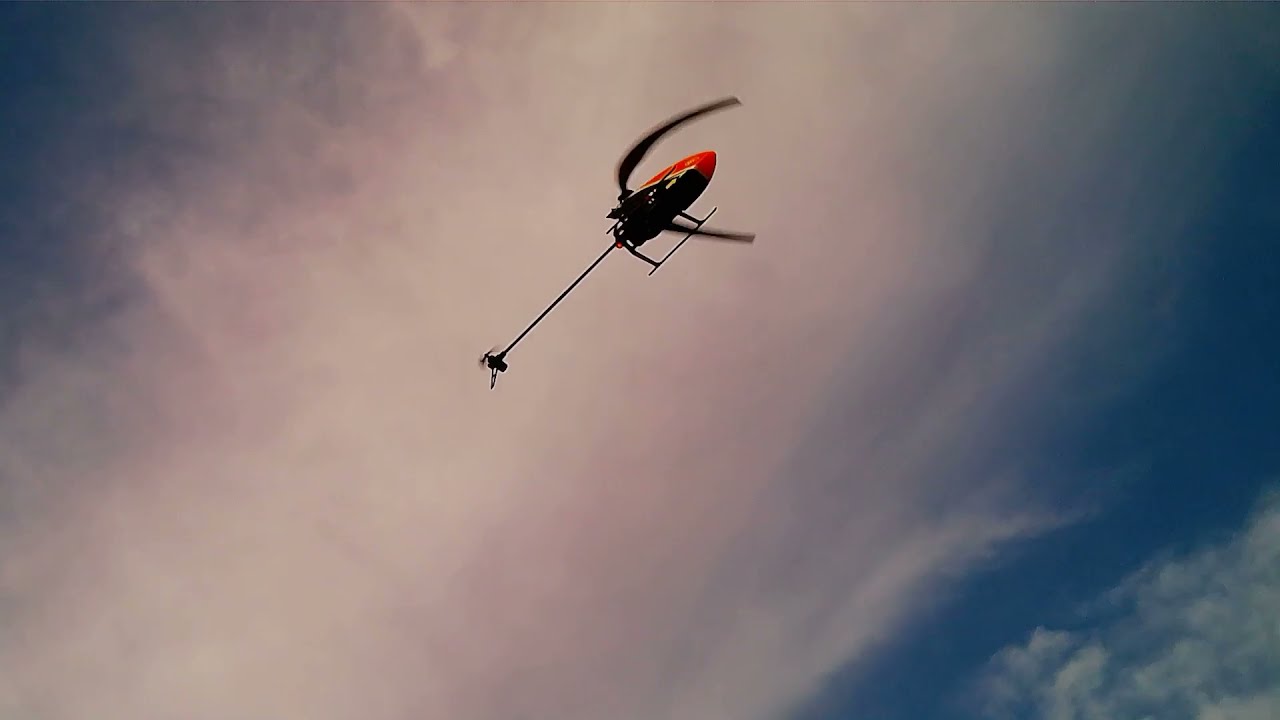 FIREFOX C129 4CH FLYBARLESS MICRO RC HELICOPTER TEST