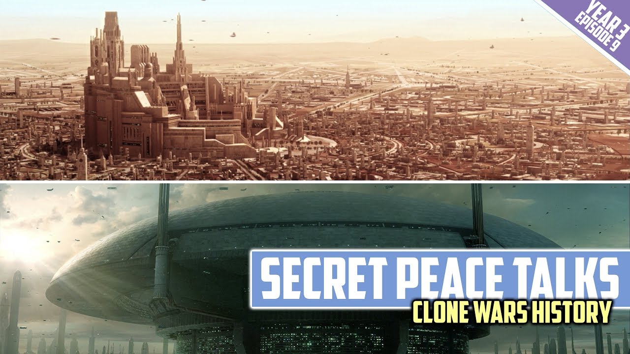 Secret Republic-Separatist Peace Talks | CLONE WARS HISTORY | YEAR 3 EPISODE 9