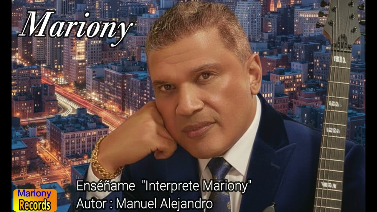 Enseñame Bachata con amor y sentimiento  interpreta Mariony