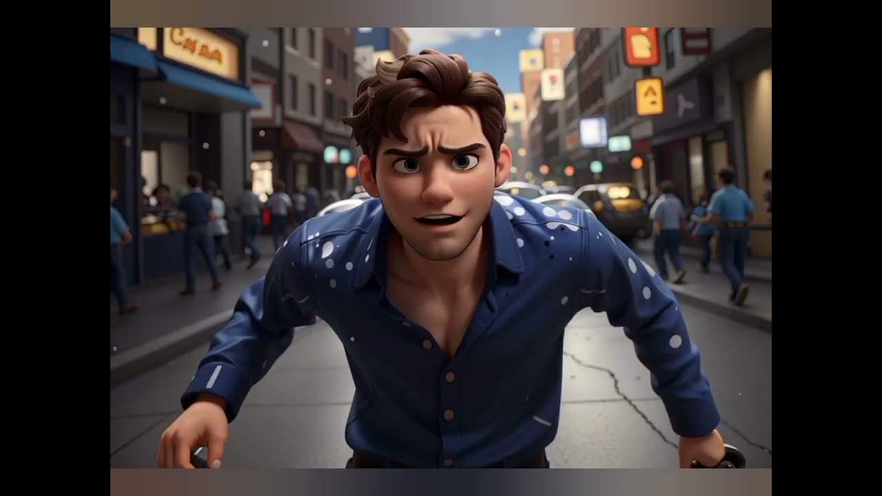 Young Leo saved his City with his magical watch.