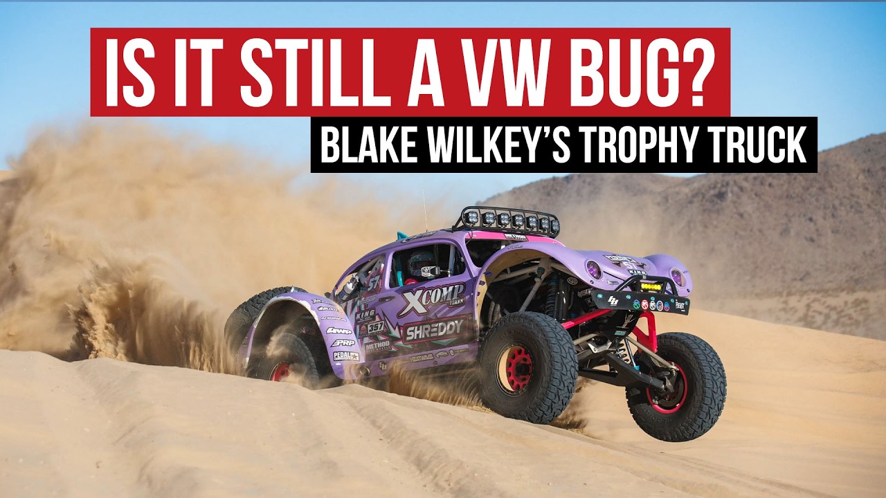 Blake Wilkey's Baja Bug Trophy Truck, Dubbed JAWS