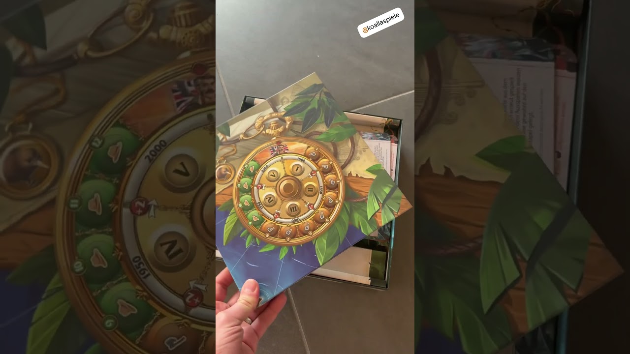 #Unboxing - KAURI (Koalla Spiele 2025) - ein Hauch von Vaiana Spirit in der Luft ⛵️🏝️