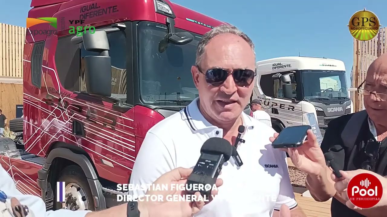 SCANIA OFRECIÓ POTENCIA Y SERVICIOS EN EXPOAGRO 2026