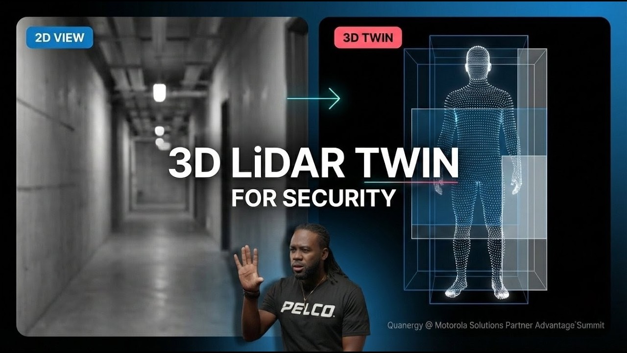 3D LiDAR Twin for Security | Quanergy @ Motorola Solutions Partner Advantage Summit 2026