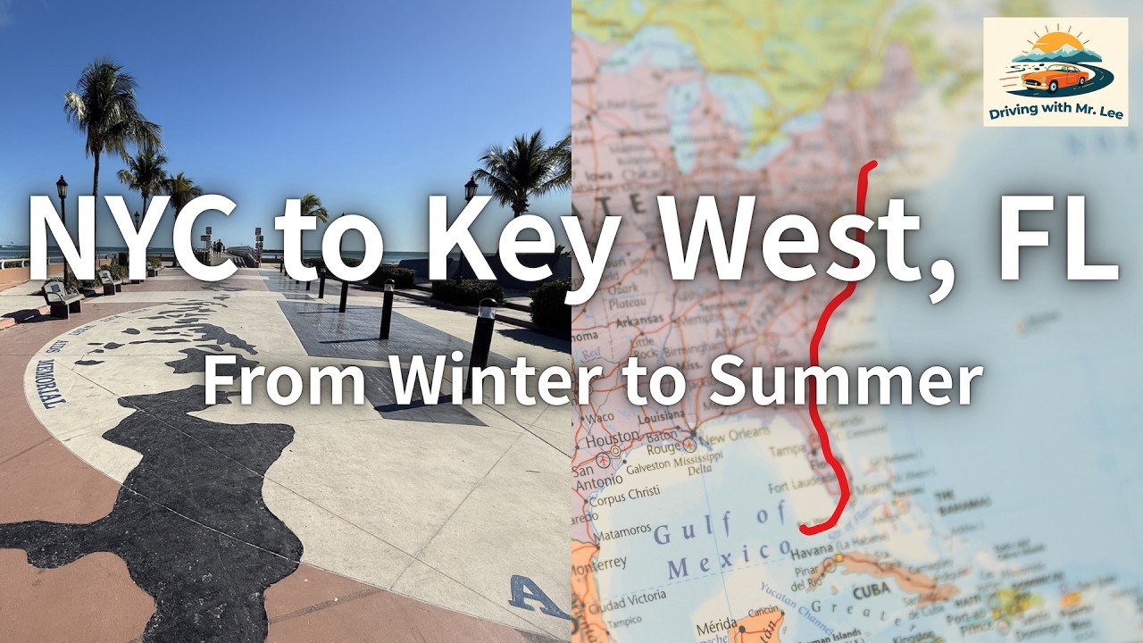 Driving with mr. Lee  NYC to Key West FL(2hours)