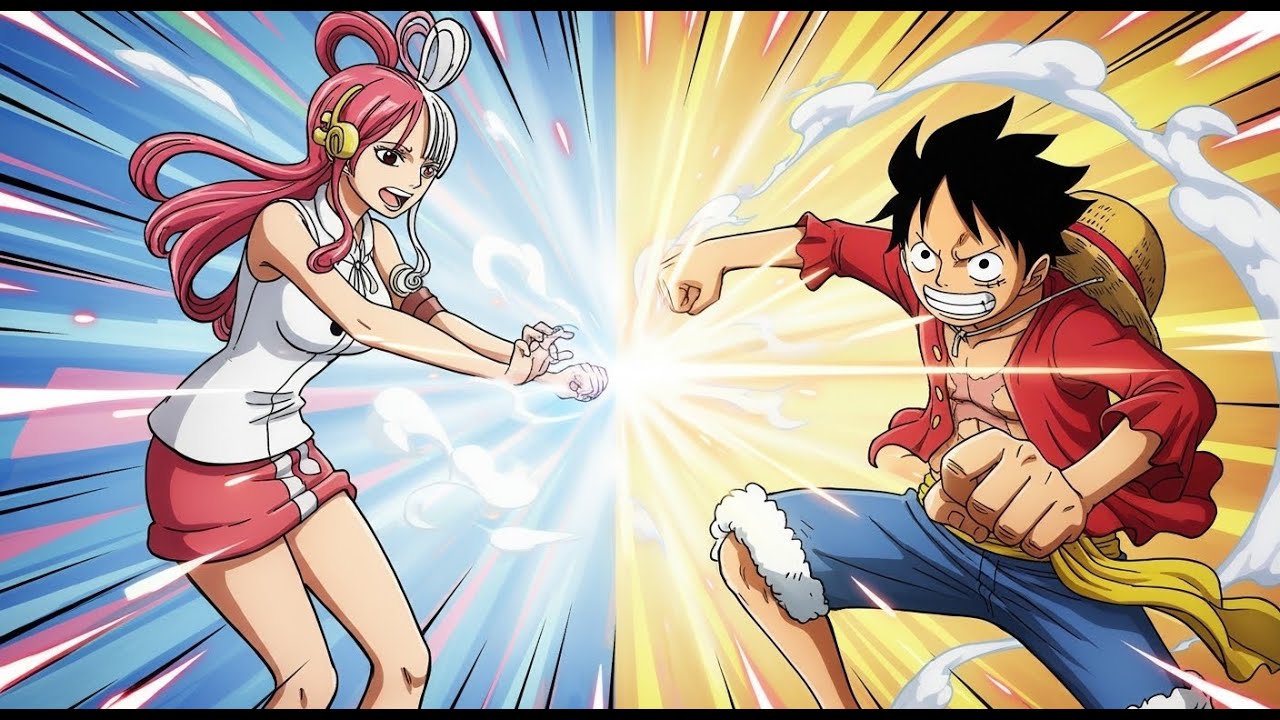 Луффи и Ута - Вызов (One Piece Comic Dub Compilation #2)