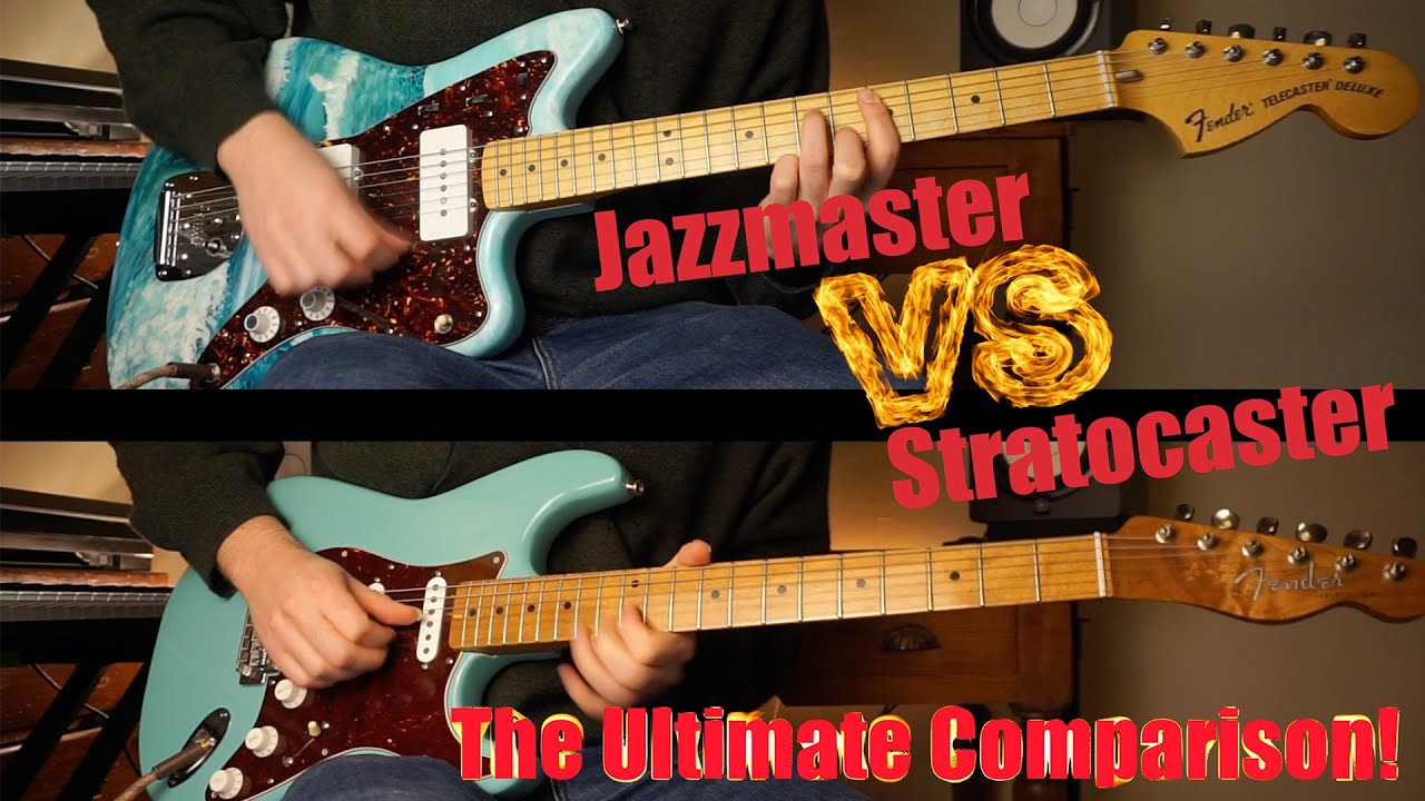 Jazzmaster против Stratocaster: что лучше? | Сравнение тональности и дизайна