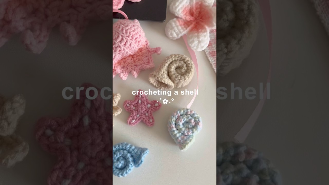 Crochet Shell🐚🫧#crochet