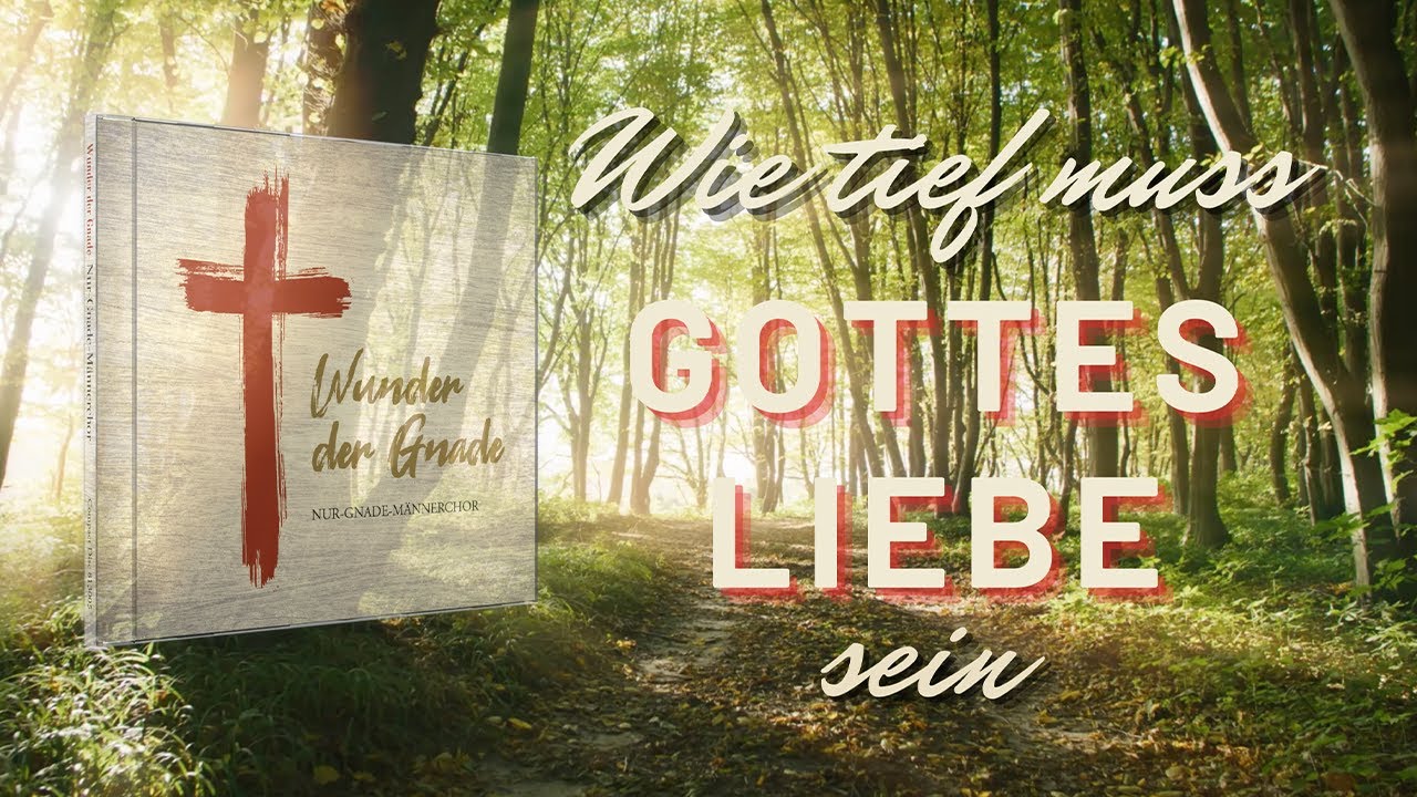 Wie tief muss Gottes Liebe sein (Lyric Video) | How Deep The Father's Love For Us | Ensemble