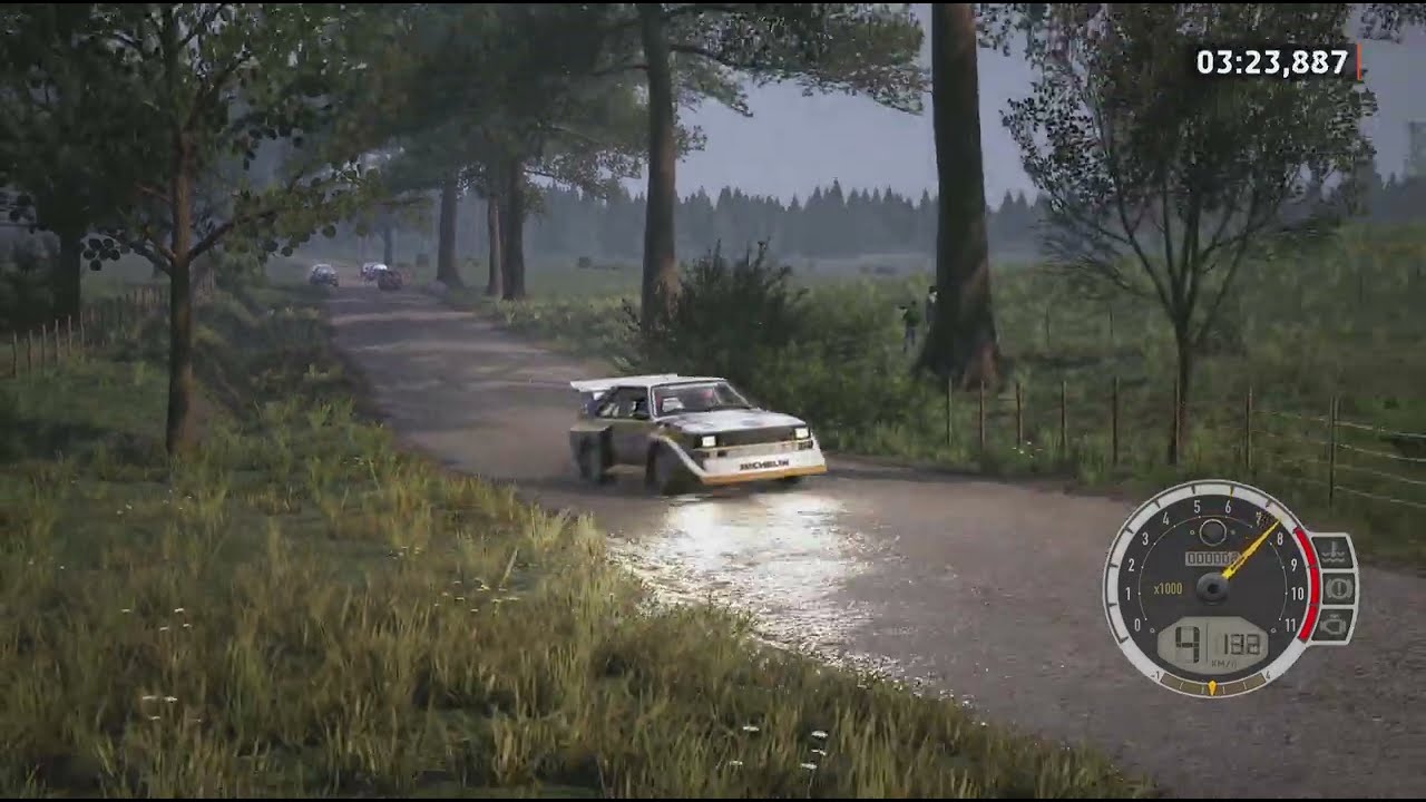 EA SPORTS WRC Audi quattro s1 Gr. B  Rally Poland Dybowo 9' world record