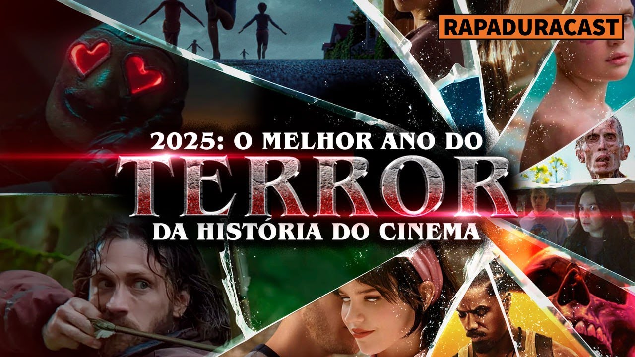 👻 EP. 886 | TERROR NO CINEMA EM 2025! UM ANO HIST&Oacute;RICO! | RapaduraCast