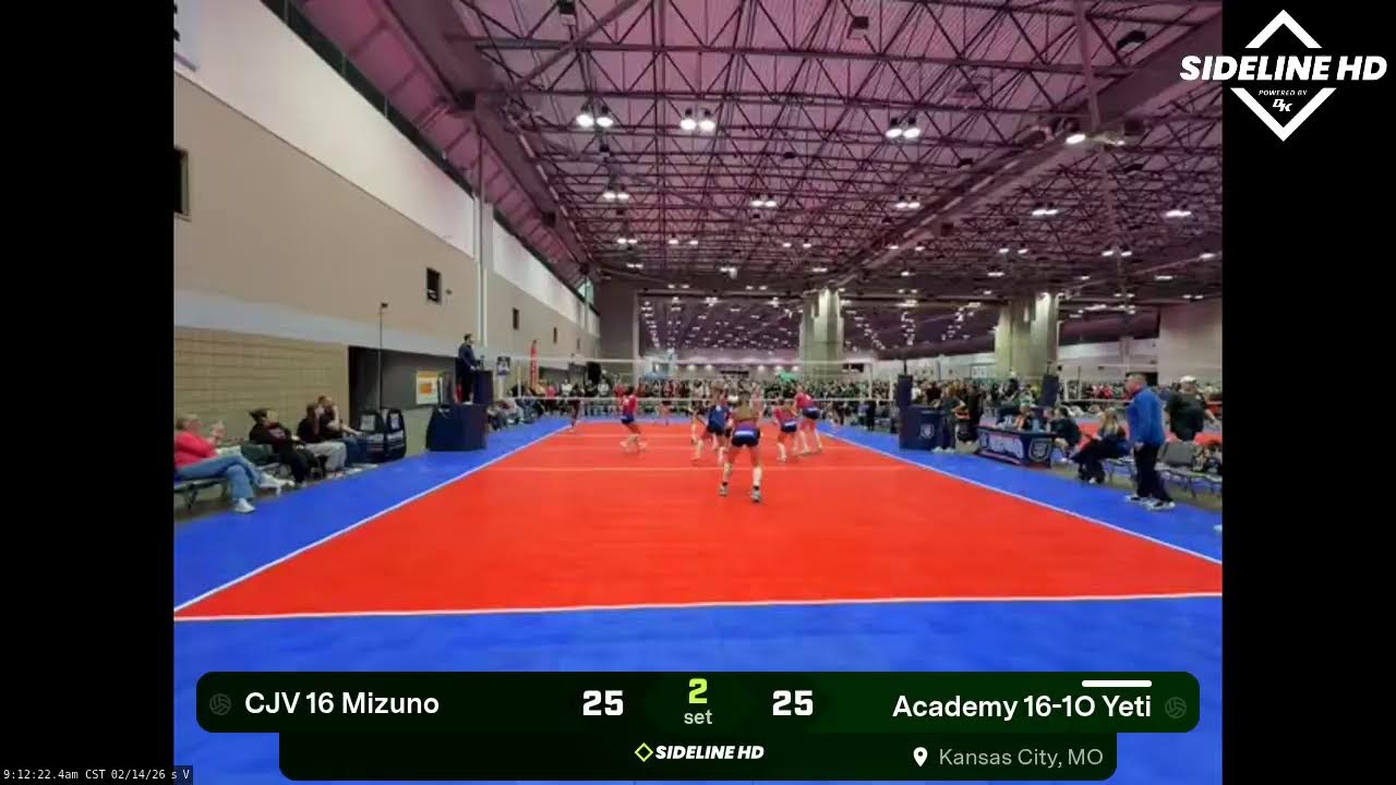 Academy 16-1O Yeti vs. CJV 16 Mizuno (2026.02.14)