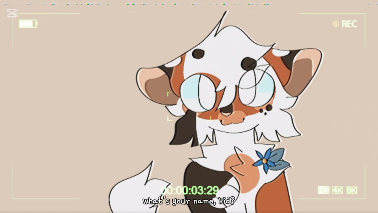 i&rsquo;m a fox! | artfight attack on @veba_moss | animation