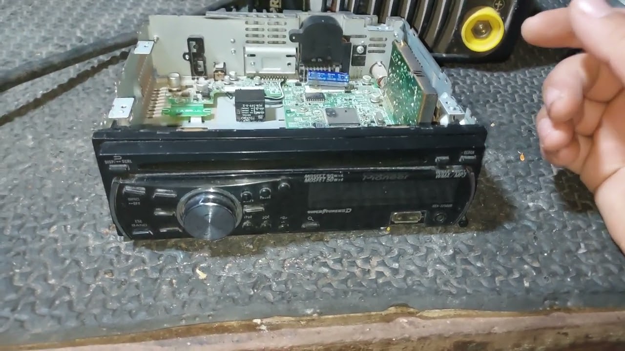 toca cd pionner  não  funciona  o remoto.