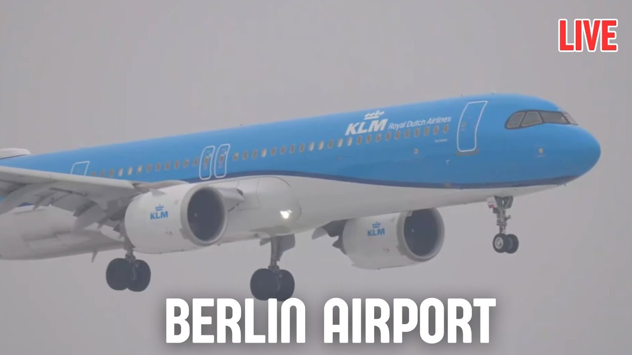 LIVE Berlin Airport Plane Spotting BER, 28.01.2026
