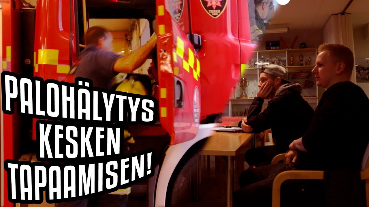 Hälytys keskeytti palaverin!