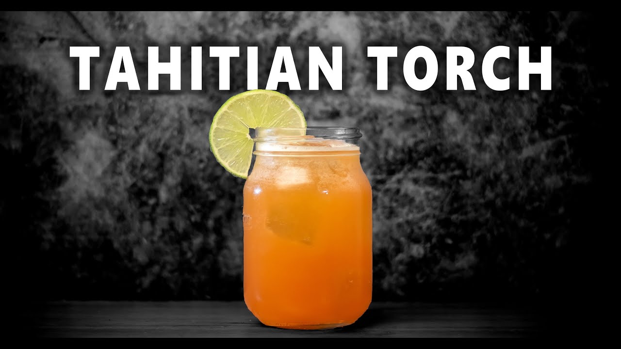 The Ultimate Island-Inspired Cocktail – The Tahitian Torch! 🌺🍹