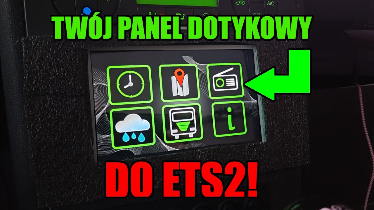 Jak zrobić własny ekran samochodowy do ETS2? Część 1