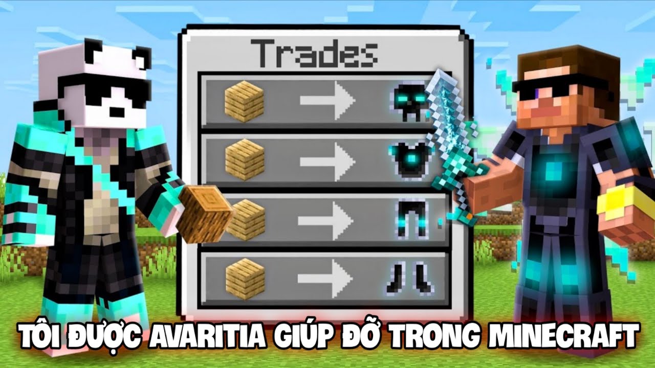 Avaritia Trở Thành Bạn Tôi Và Giúp Tôi Trở Nên Bá Đạo Trong Minecraft!