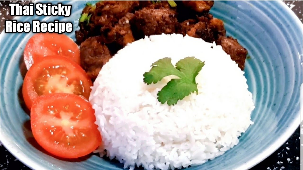 Thai Sticky Rice In The Microwave| Jasmine Rice |How To Cook Thai Sticky Rice #rice #sumanrecipeuk