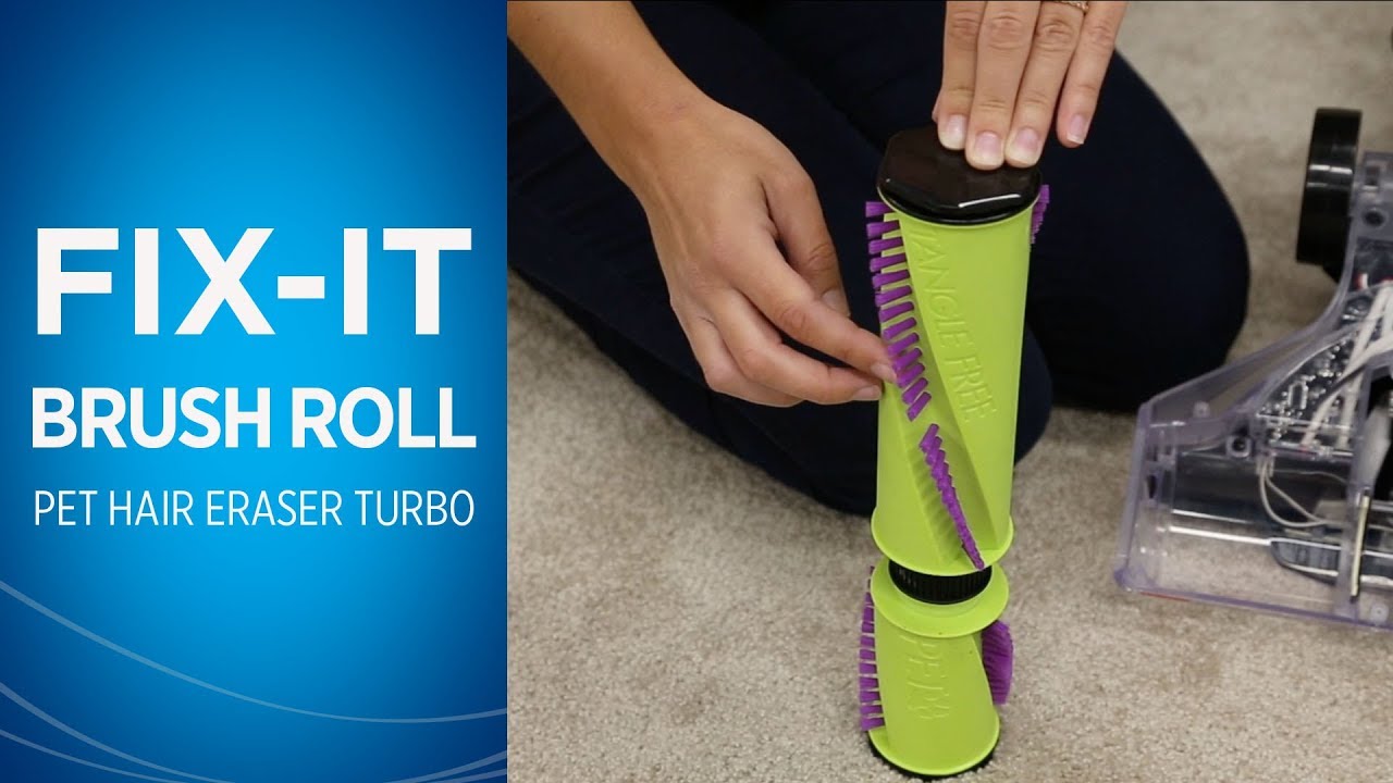 What to do if the Brush Roll Won't Rotate on your BISSELL&reg; Pet Hair Eraser&reg; Turbo Vacuum