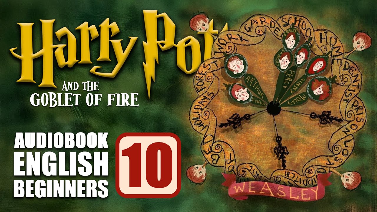 ⚡Harry Potter Book 4 [CH 10]⚡(CEFR A2+) Audiobook with Full Text🧙