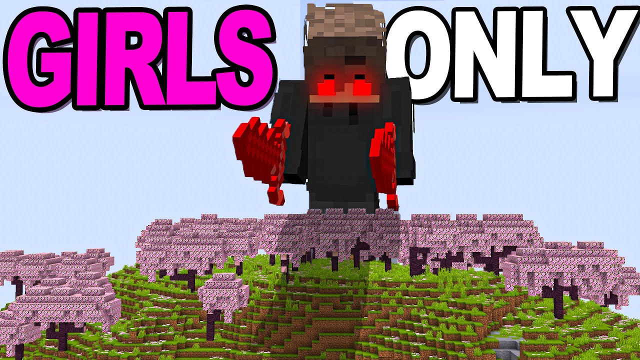Почему я ПОБЕДИЛ этот сервер Minecraft ТОЛЬКО ДЛЯ ДЕВУШЕК...
