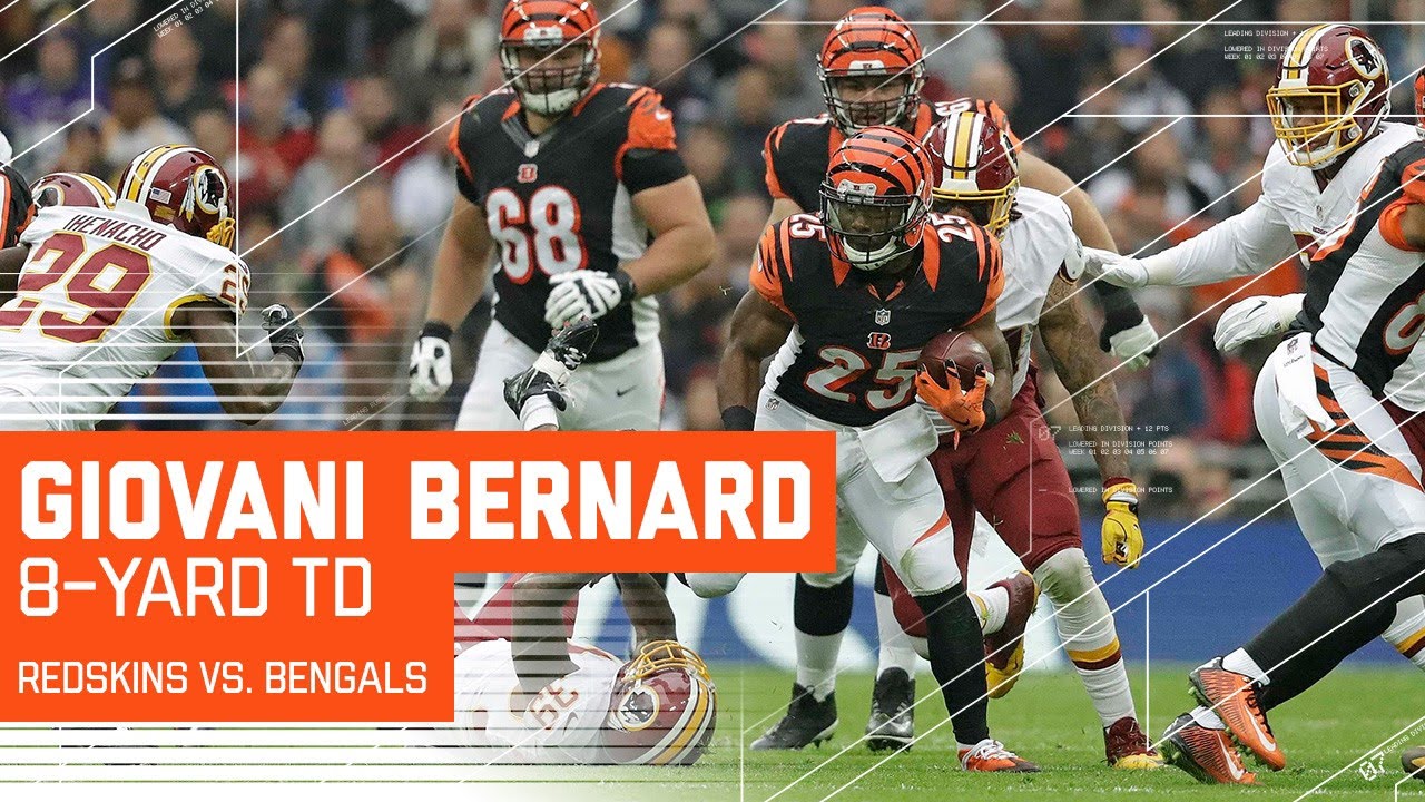 Huge Return by Alex Erickson Sets up Giovani Bernard's TD Run! | Redskins vs. Bengals | NFL