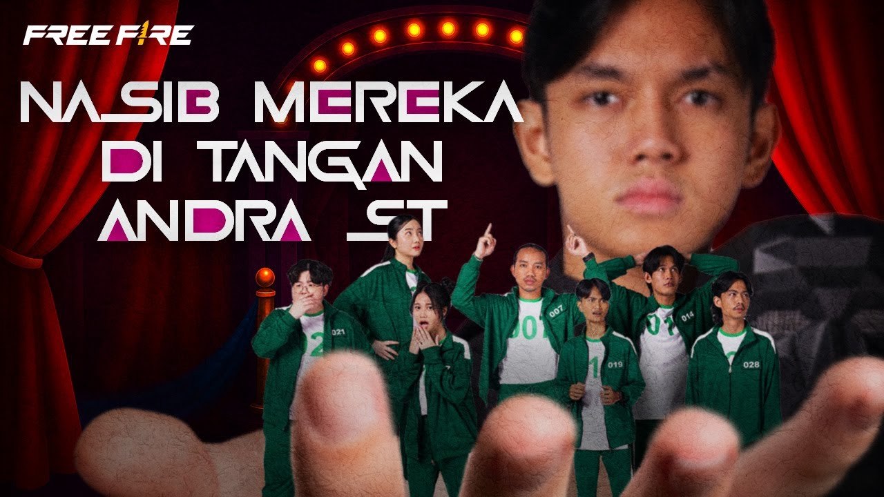 NASIB PARA YOUTUBERS INI SEMUA ADA DI TANGAN ANDRA ST! SQUID GAME DUNIA NYATA X FF😱 | EPISODE 2