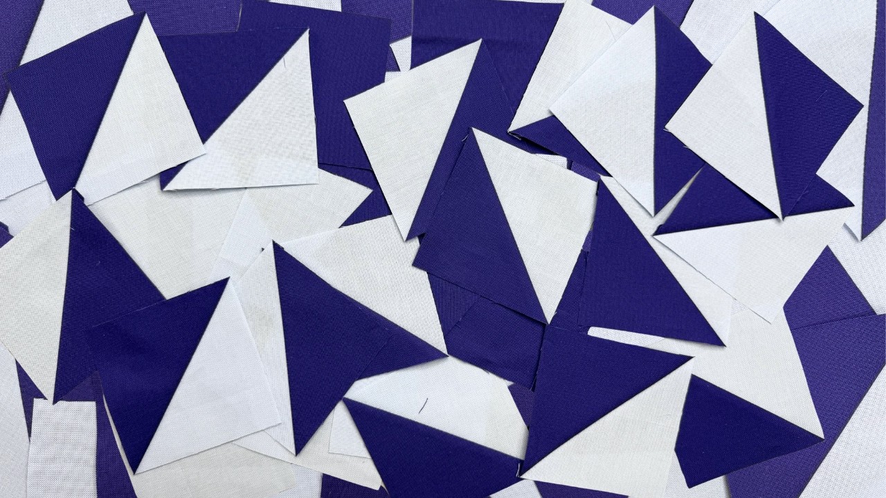 I Took One Quilt Block and Kept Rotating It…