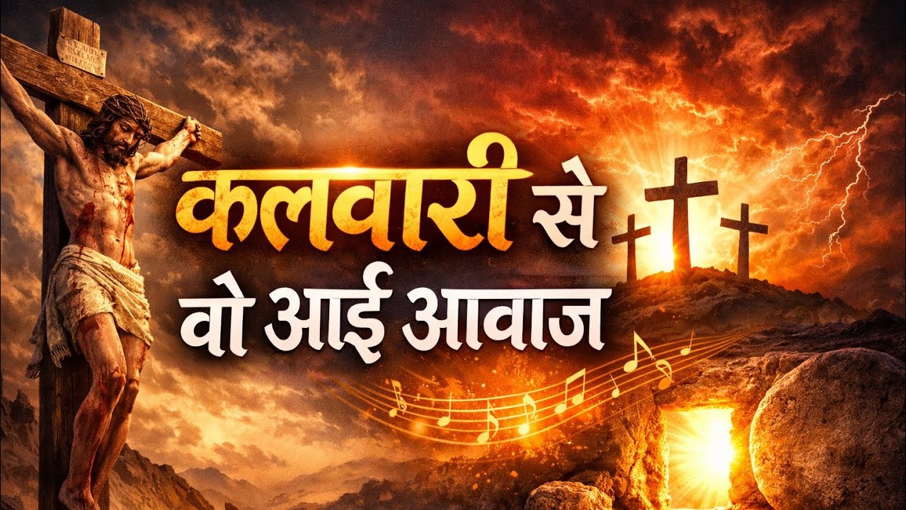 कलवारी से वो आई आवाज | Jesus Hindi Worship Song | Calvary Cross Song | Christian Devotional Song
