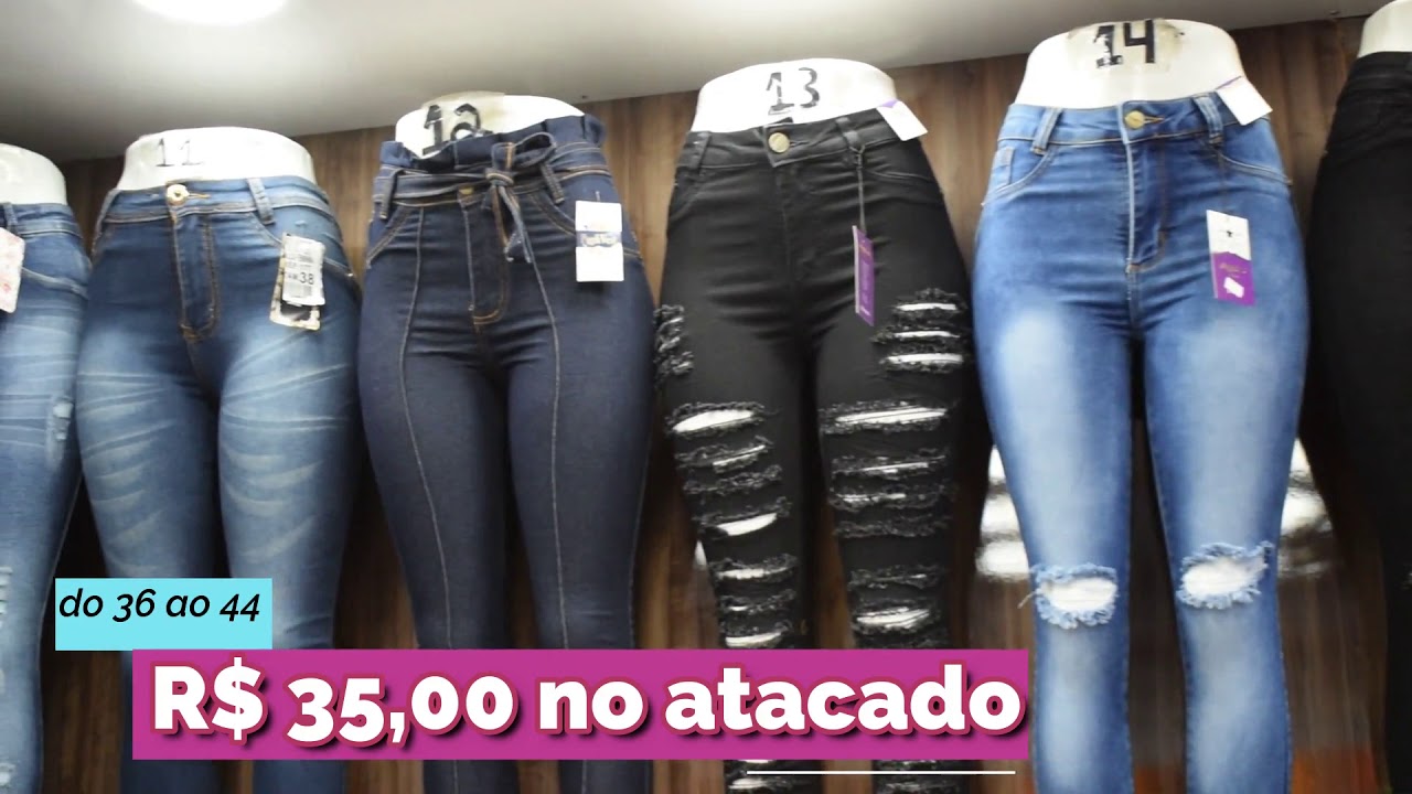 A LOJA DE JEANS FEMININO MAIS COMPLETA DO BRÁS ! DO 36 AO 54