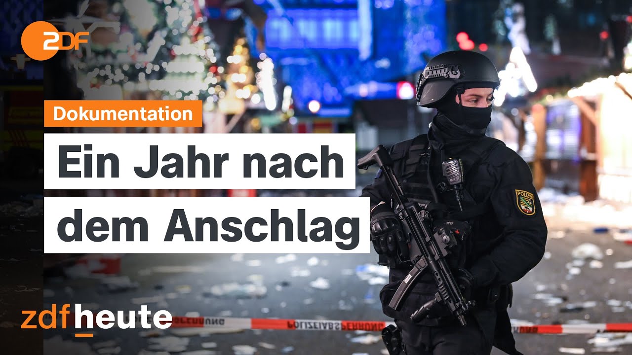 Die Amokfahrt von Magdeburg - Ein Jahr nach dem Anschlag | ZDF Länderspiegel